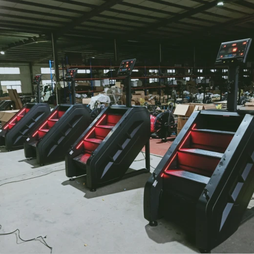 with light stair climber with light stair climber