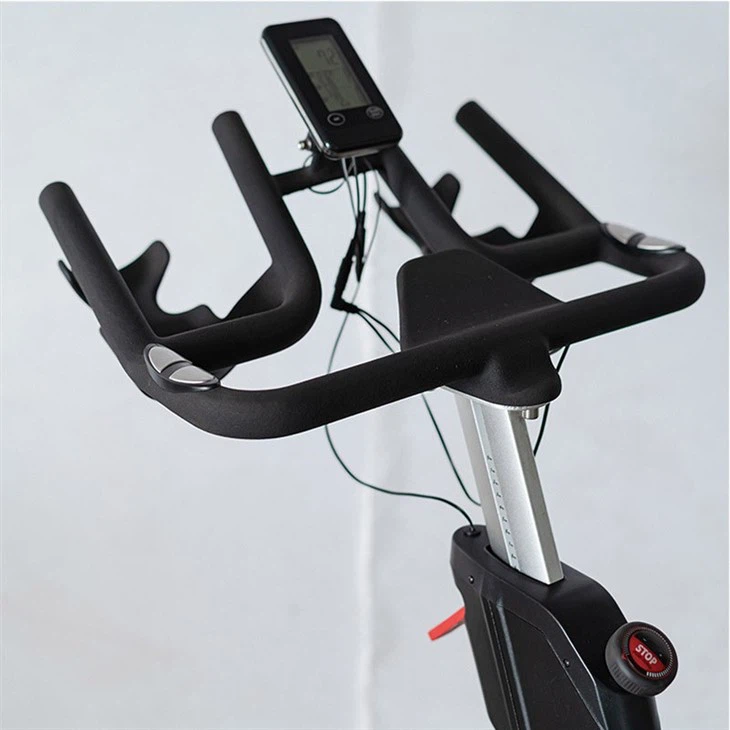 spinning bike with display